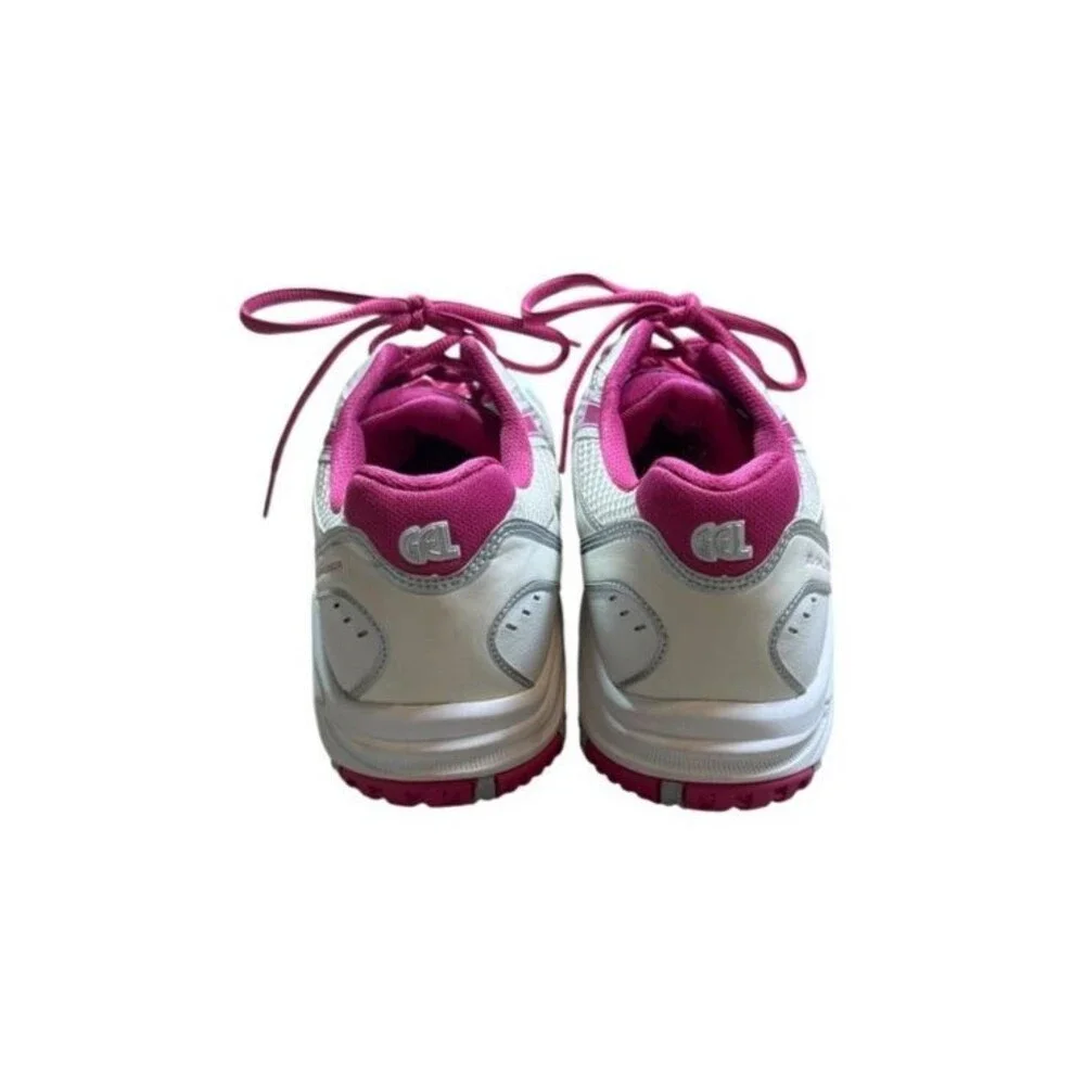 Asics Gel Challenger 9 Womens Size 9.5 Silver White Pink Tennis Shoes Sneakers - Picture 9 of 9